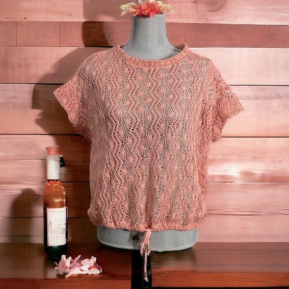 S.C Society Crochet oversized Top size M - Picture 1 of 8